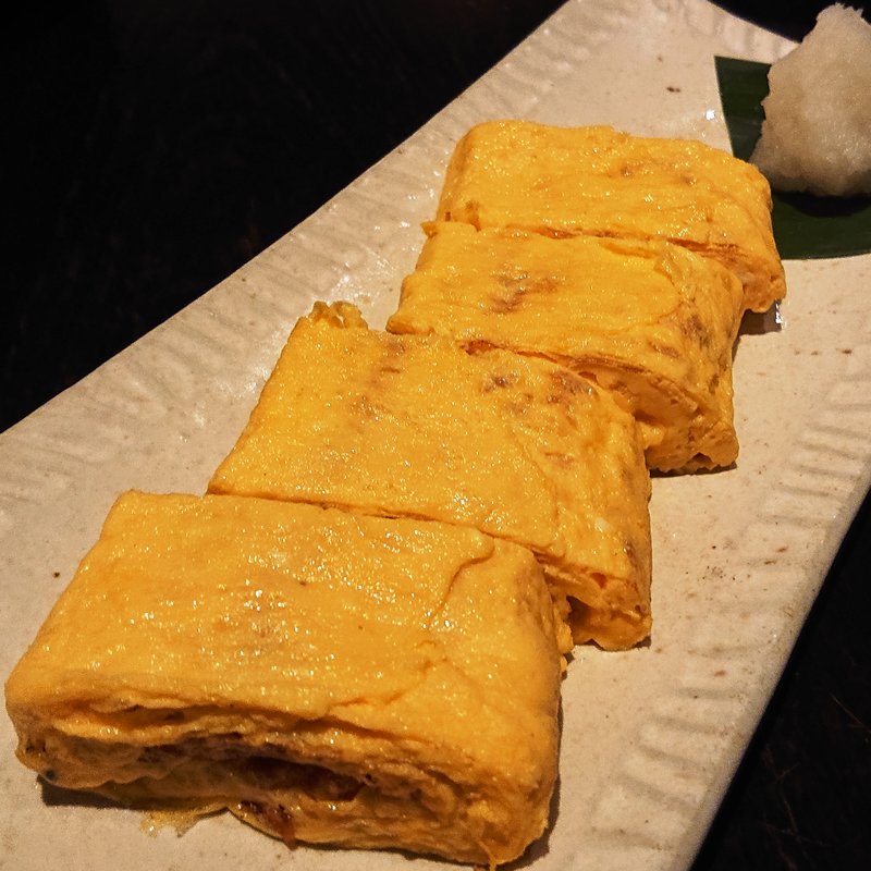 出汁巻き玉子 ～千葉県産濃厚赤玉子～(隠れ房 川崎店)