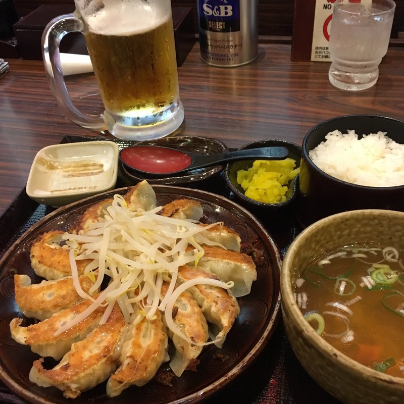 餃子定食(五味八珍 菊川店 （ゴミハッチン）)