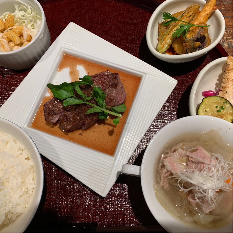 ステーキ御膳(オールド マンハッタン 東武百貨店 池袋店 （Old Manhattan）)