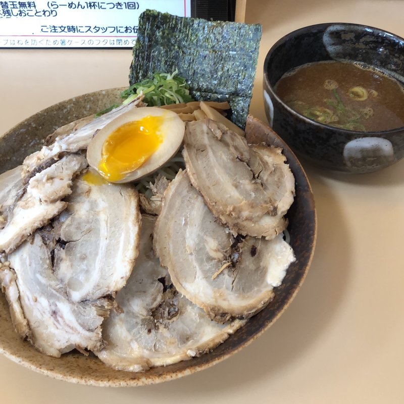 濃厚魚介つけ麺　大盛り(文福 （ブンプク）)