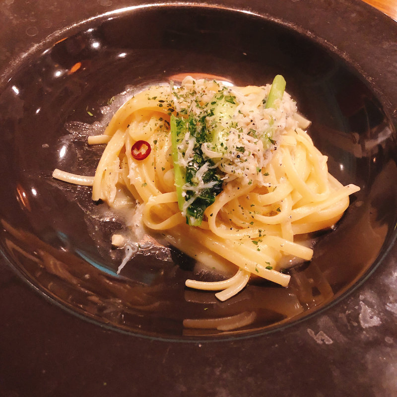 しらすのペペロンチーノ(バルーチョ)