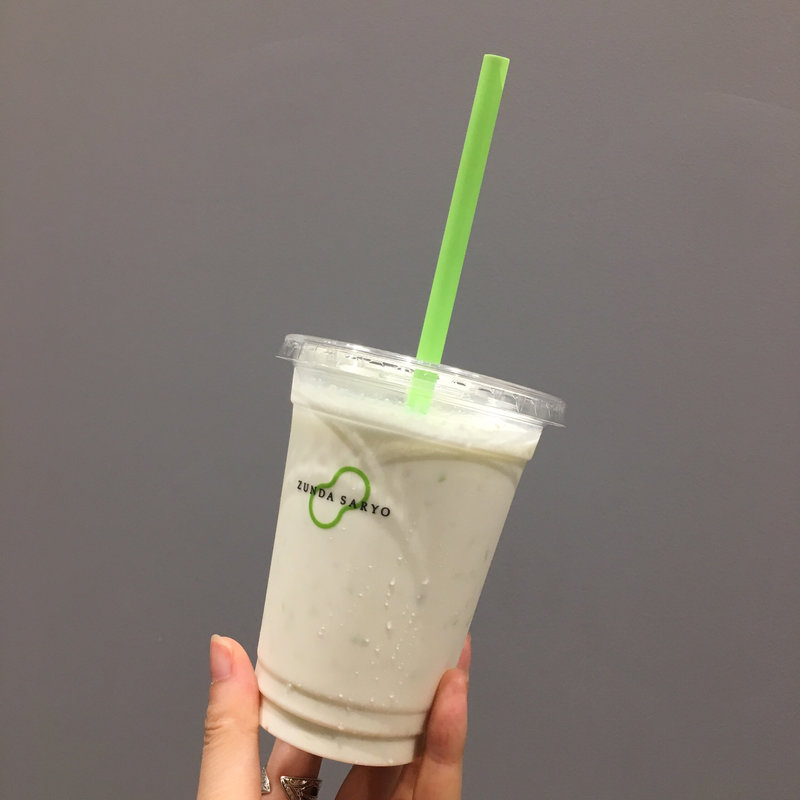 ずんだシェイク(ずんだ茶寮)