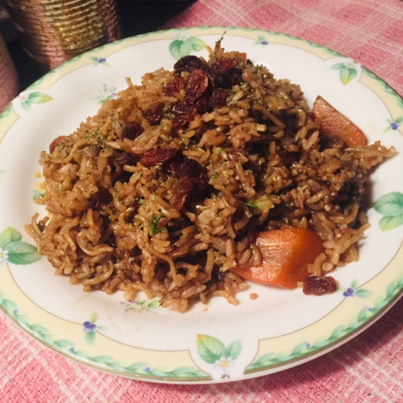 ゴロゴロ野菜のそばめし(BOXX Coffee & X-presso)