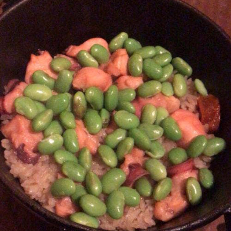 タコと枝豆の炊き込みご飯(mimet（ミメ）)