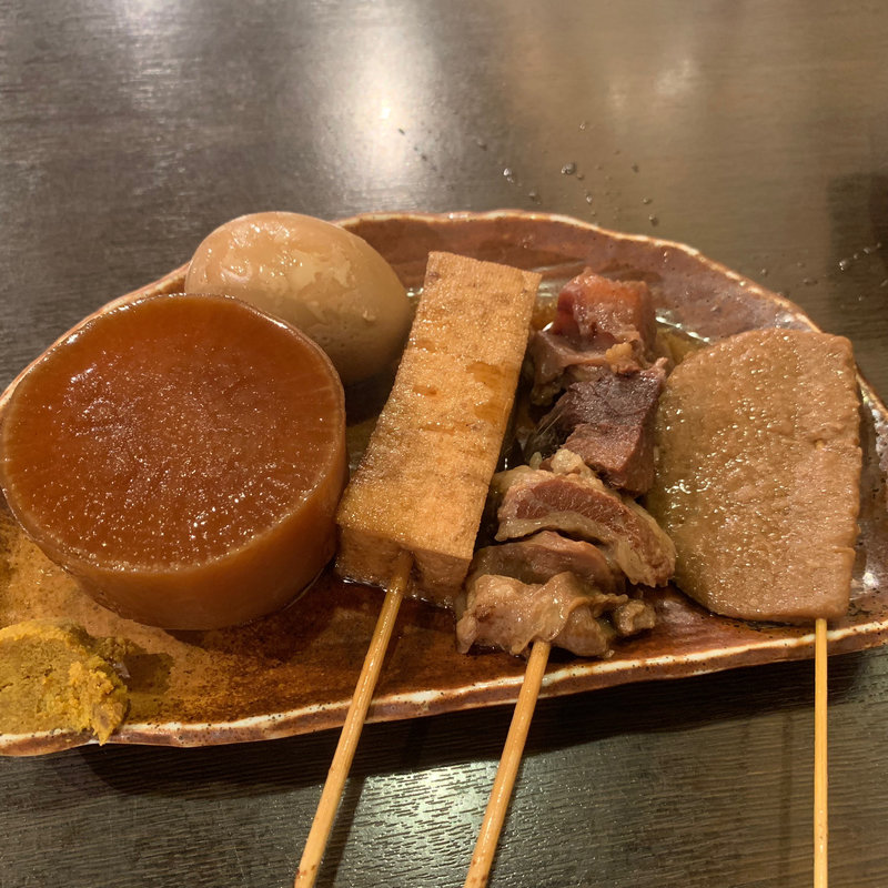 おでん盛り合わせ(酒道 ハナクラ しぞ～かおでん 荻窪本店 )