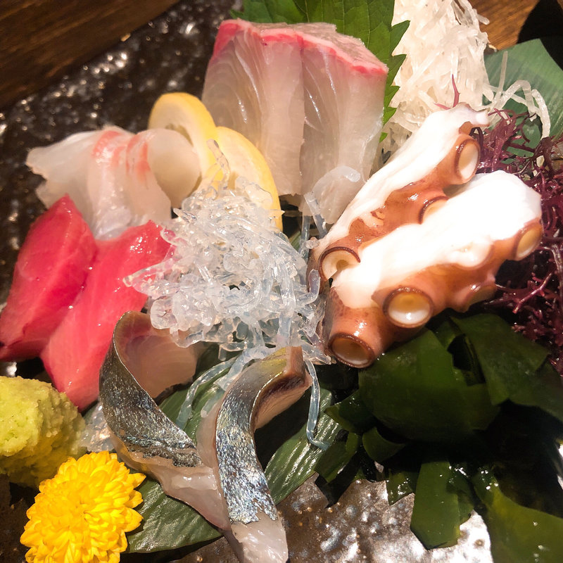 お造り盛り(博多 なぎの木 西中洲)