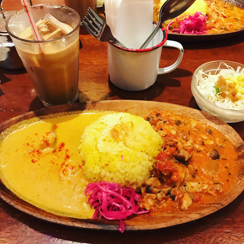 あいがけカレー(カンテ・グランデ 富国生命ビル店)
