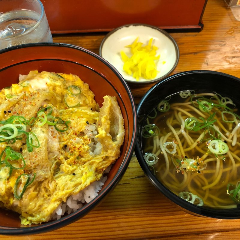 かつ丼定食(めん処 つるつる庵 第2ビル店)