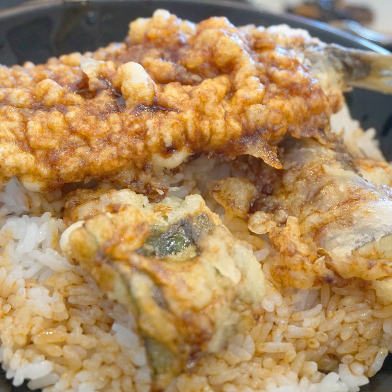 イワシ丼セット(正八郎うどん)