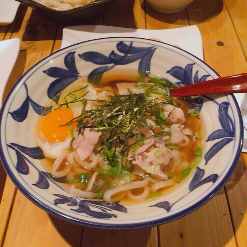 肉玉うどん(うどんde九州ダイニング 昌屋)