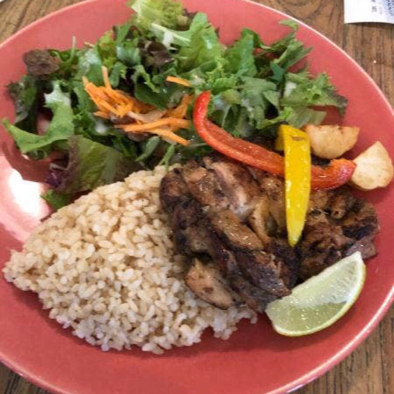 ジャークチキンプレート(ジンナンカフェ （JINNAN　CAFE）)