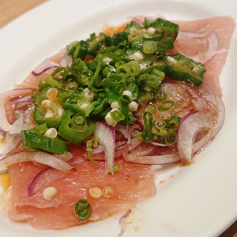 ビンチョウ鮪の和風カルパッチョ(ラパウザ アトレ川崎店)