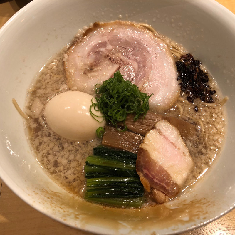 味玉醤油そば(饗 くろ㐂)