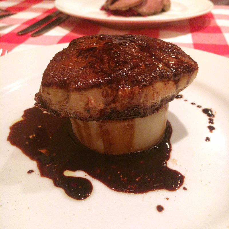 フレッシュフォアグラのポワレ(ディーバ)