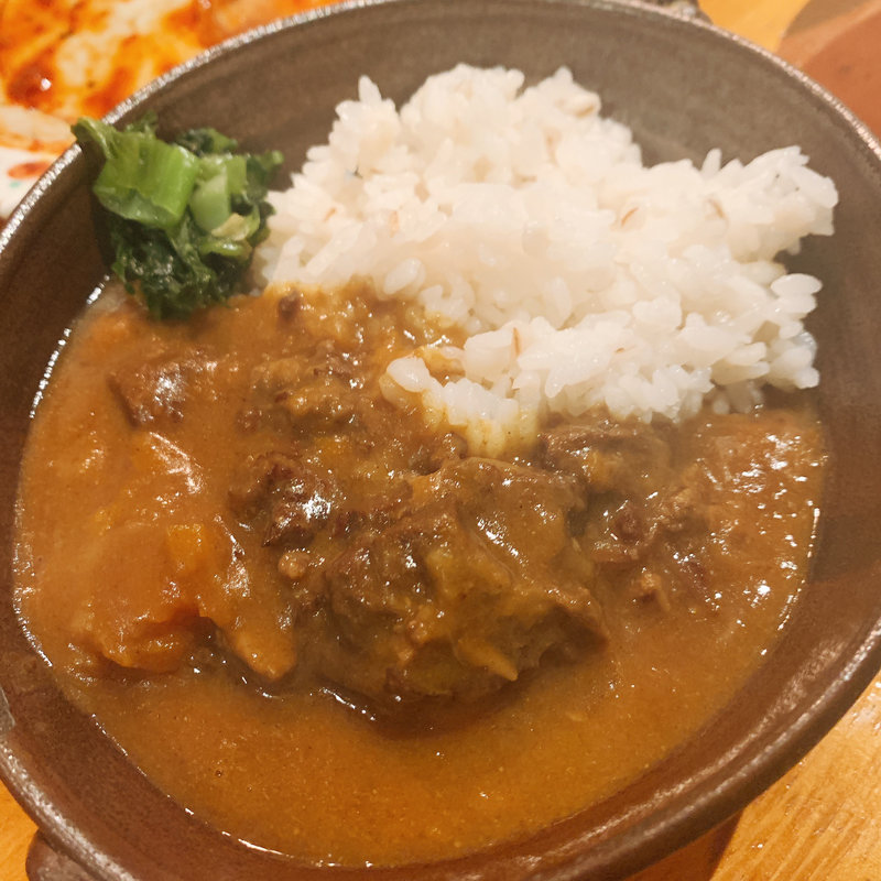 牛タンカレー(牛たん炭火焼 吉次 鰻谷店)