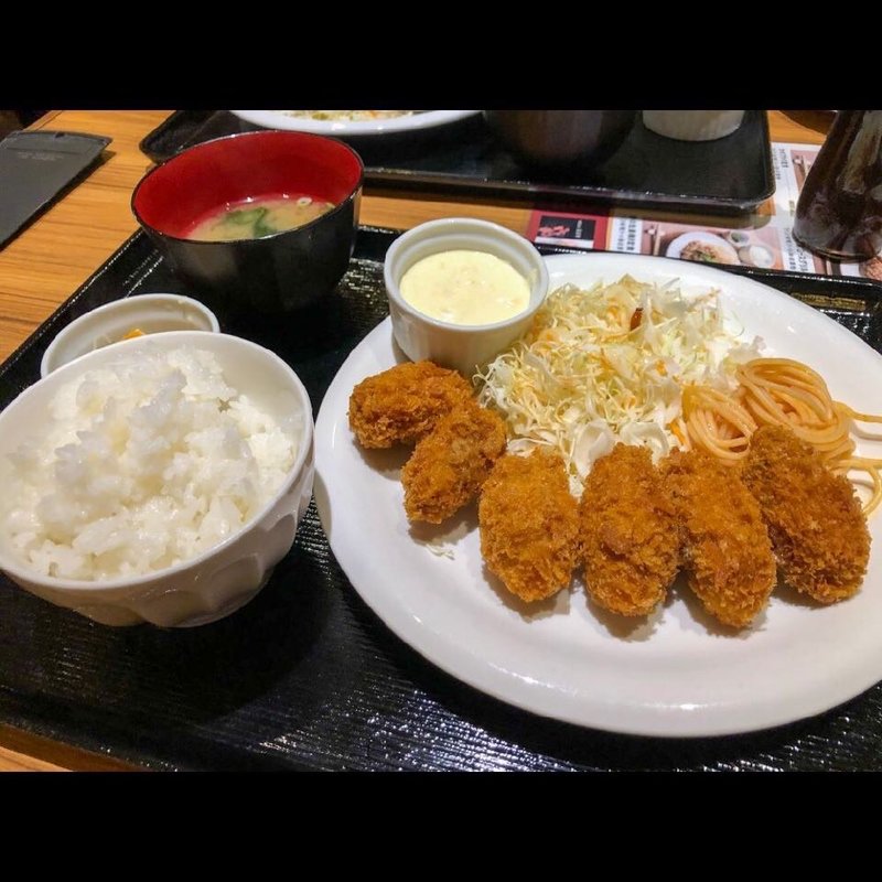 カキフライ定食(THE PARTY)