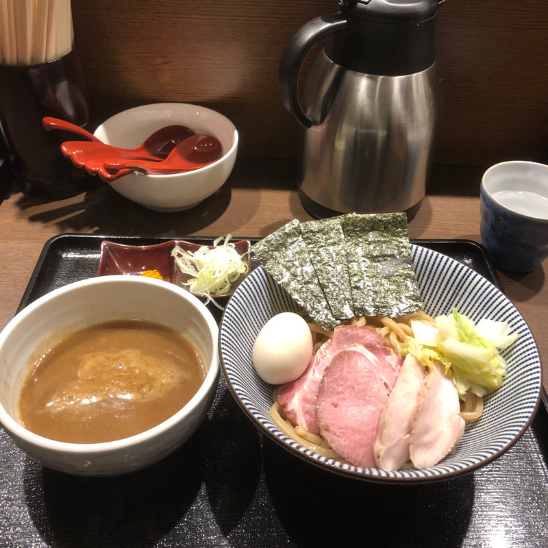 特製つけ麺(長男、もんたいちお)