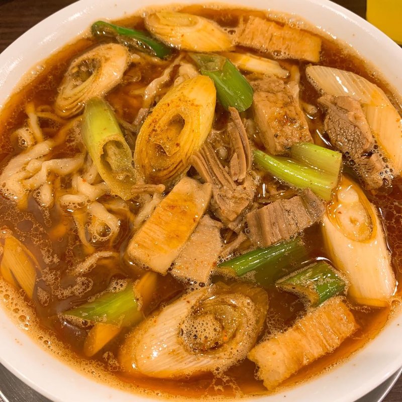 ネギラーメン(麺や　河野)