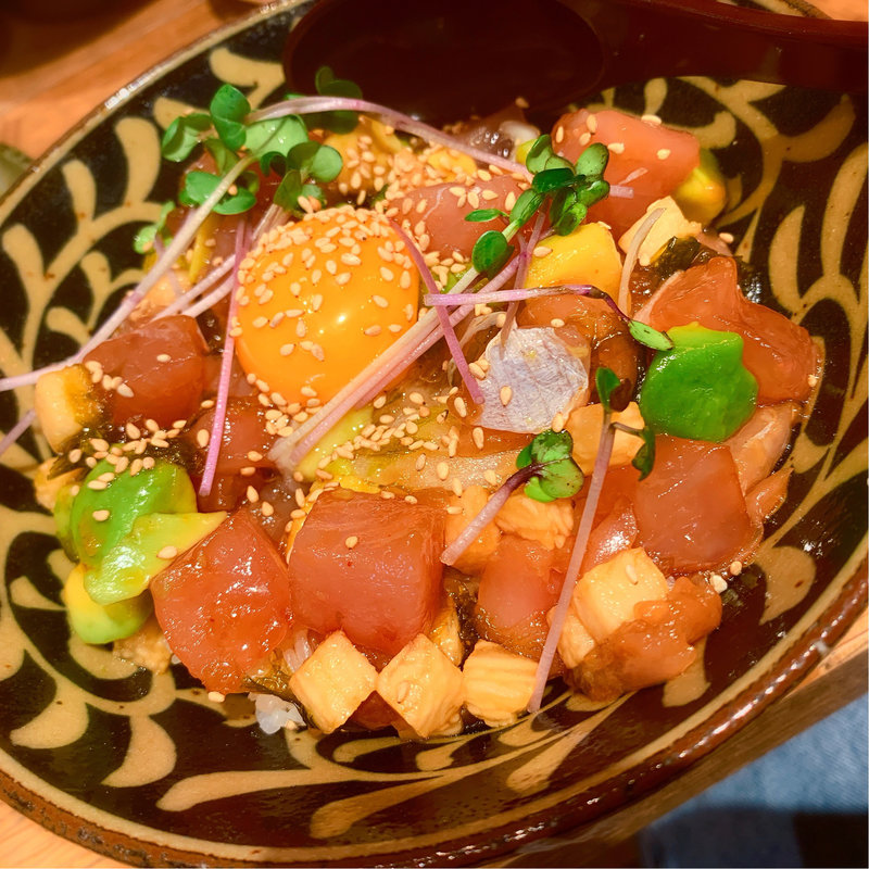 ポキ丼(琉球ダイニング ちゅら屋 蒲田)