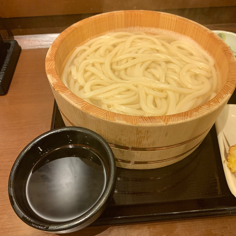 釜揚げうどん(大) うどんの日(丸亀製麺中野坂上)