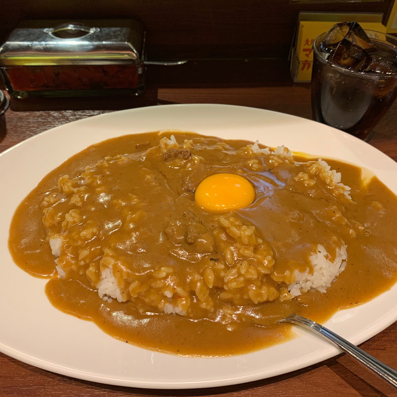 カレー＋ドリンク(LUCKY HOUR)(大阪マドラスカレー 赤坂店)