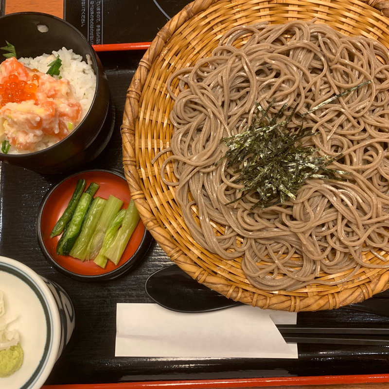 ざる蕎麦(信州そば処 そじ坊 横浜トレッサ店)