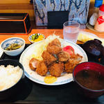 チキンカツ定食(はぎ亭 )