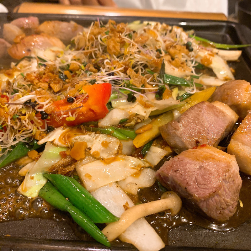 河内鴨の鉄板焼(藤乃 )