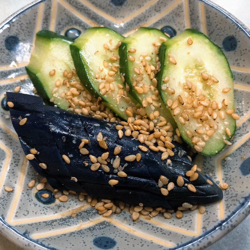 自家製漬物(はやし食堂)