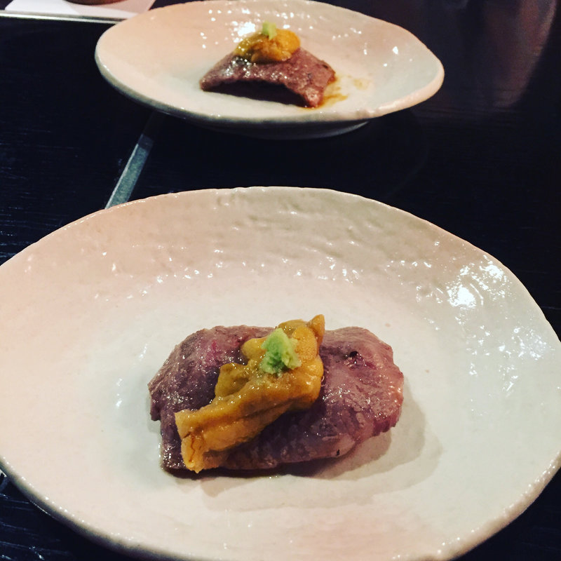 夜のコース(銀座 花大根)