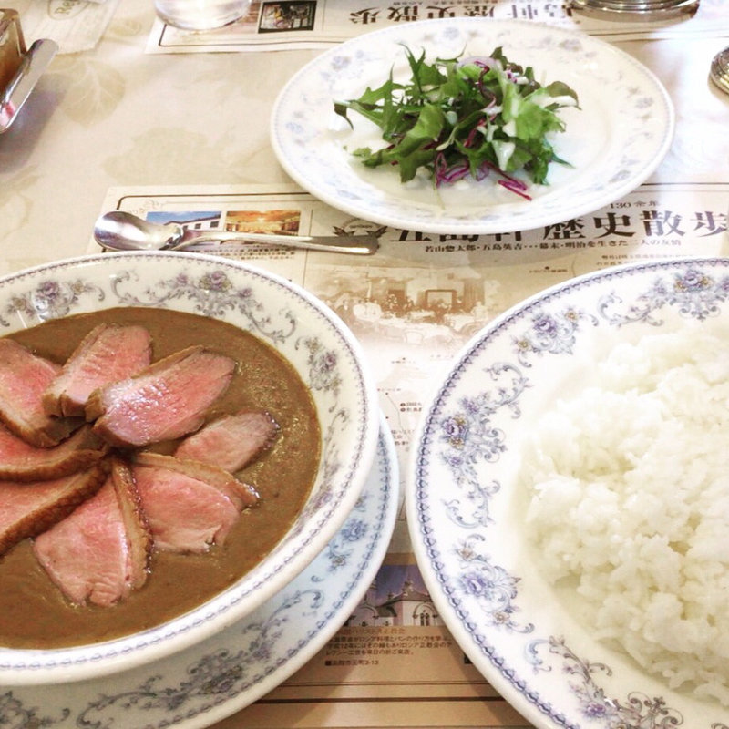 三代目和歌山徳次郎リッチ鴨カレー(甘口)(五島軒本店 レストラン雪河亭)