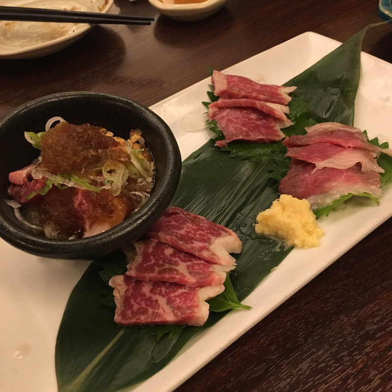 熊本直送馬刺盛り合わせ極(肝料理専門店 肝屋 嘉正亭 みその)