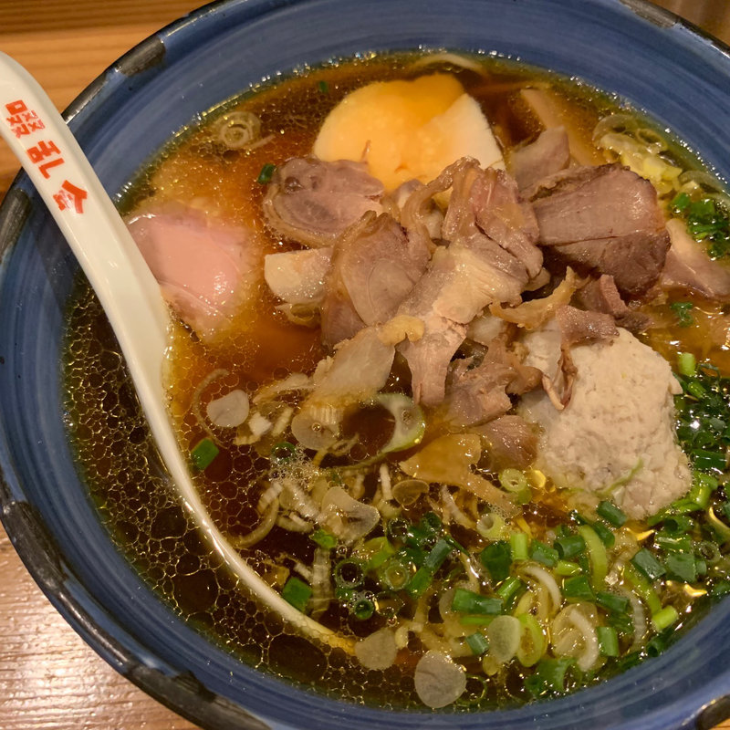 純鶏そば(自家製麺 啜乱会)