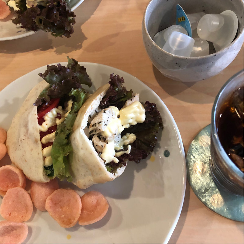 ピタパンセット(豆cafe （マメカフェ）)