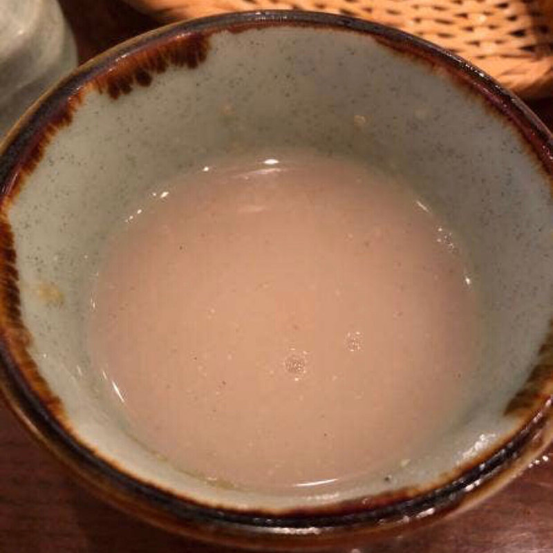 蕎麦湯(手打ちそば 俊)