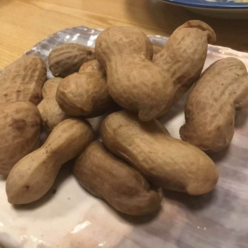 茹で落花生(とき)