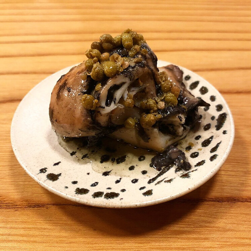 オイルイカ(食堂みやざき)