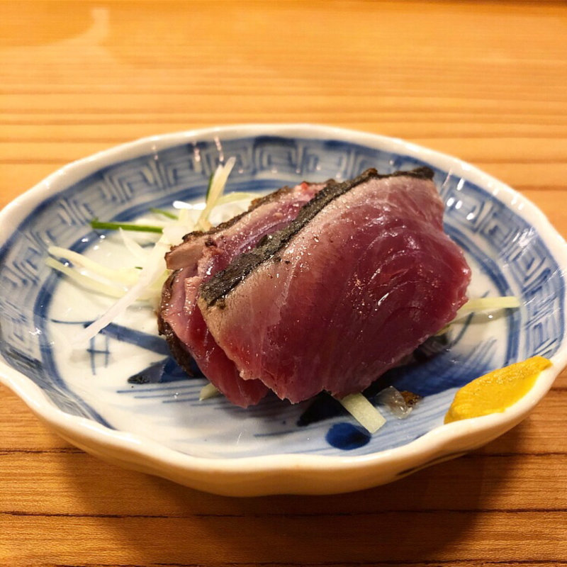 鰹のたたき(食堂みやざき)