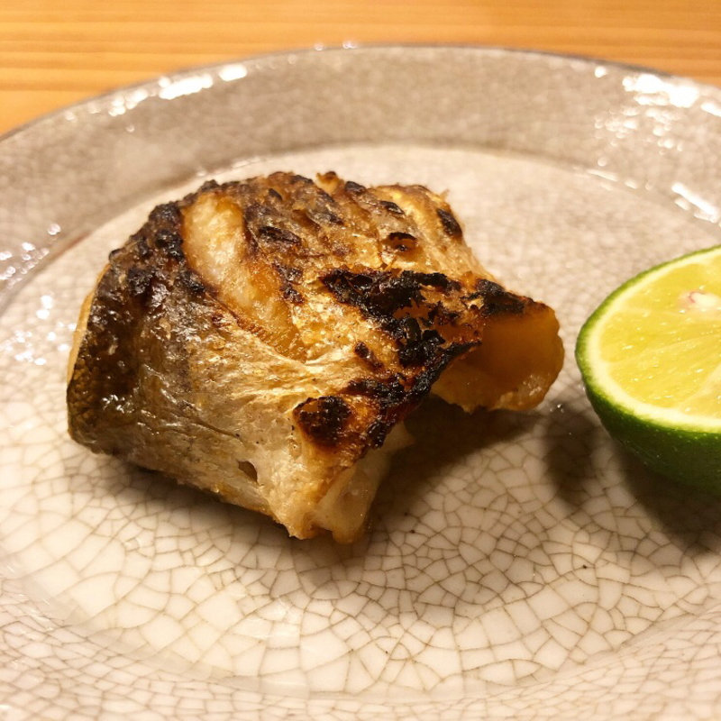 カマスの塩焼き(食堂みやざき)