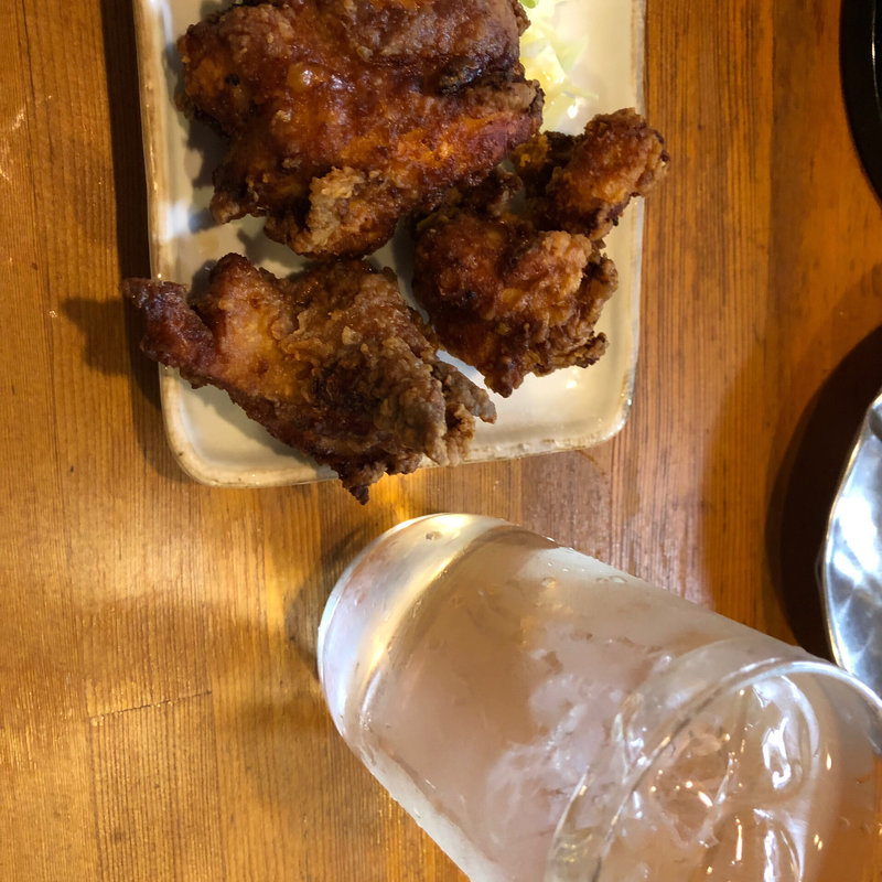 鳥の唐揚げ(庶民 京橋)