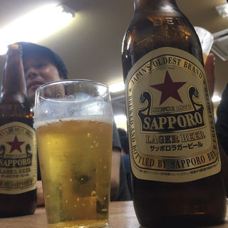 瓶ビール(大衆酒場 増やま 本店)