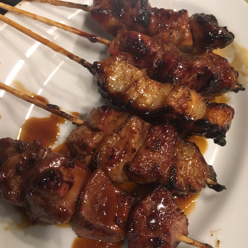 新鮮もつ焼き/おまかせ五本（タレ）(大金星)