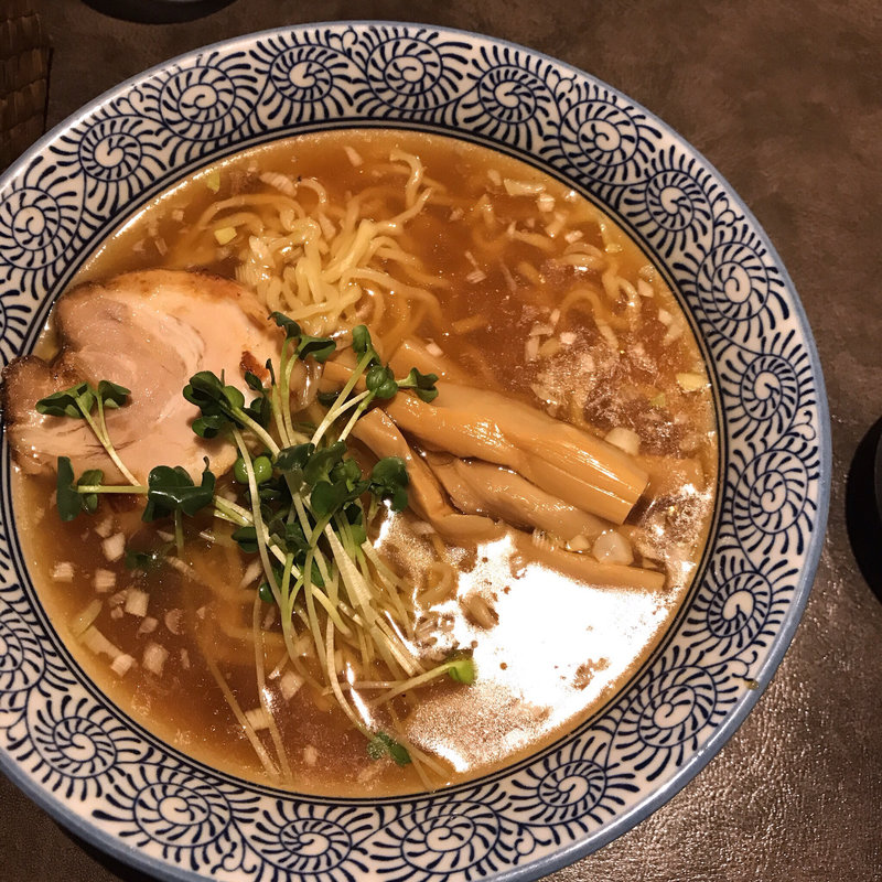 煮干し醤油ラーメン(煮干し中華そば富士鹿)