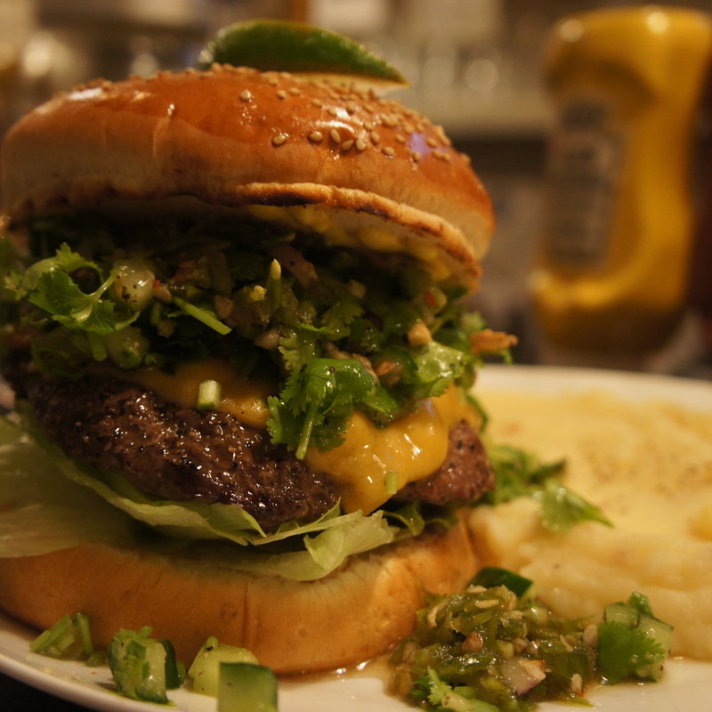 アルパクチーノバーガー（夏限定）(W.P. GOLD BURGER)