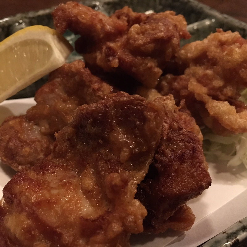 鶏の唐揚げ(炭火 串焼きボンちゃん)