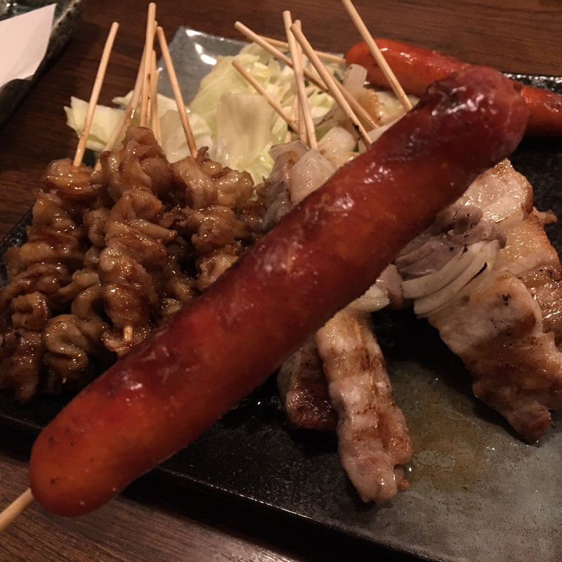 ウィンナー(炭火 串焼きボンちゃん)