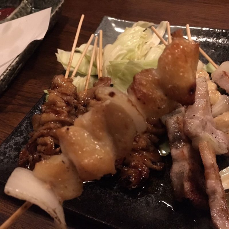 砂ズリ(炭火 串焼きボンちゃん)