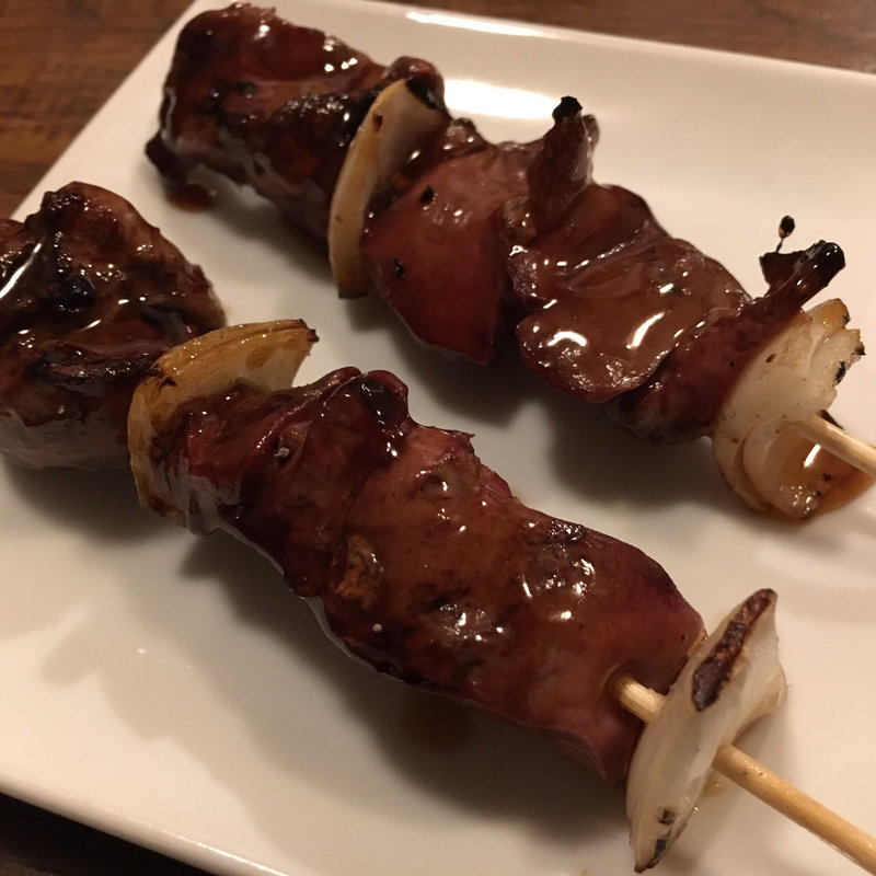 レバー(炭火 串焼きボンちゃん)