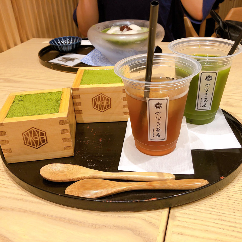 宇治抹茶ティラミス(やなぎ茶屋)