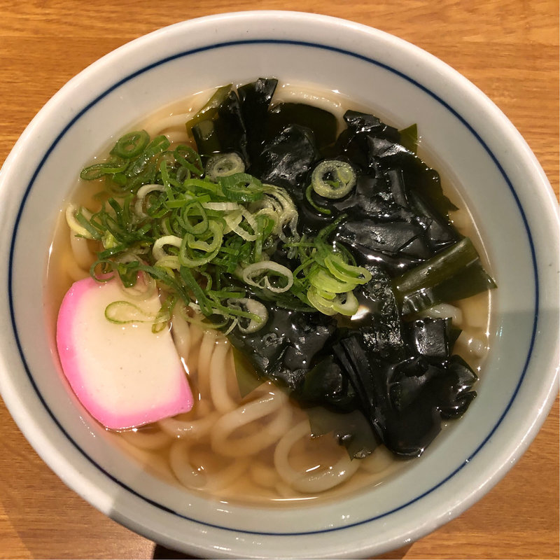 わかめうどん(ウエスト 那の川店(うどん))